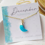 Turquoise December Birthstone Necklace, thumbnail 3 of 11