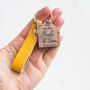 His And Hers Retro New Home Keyring Gift Set, thumbnail 5 of 8