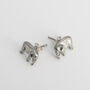 Elephant Stud Earrings, thumbnail 2 of 4