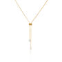 Adjustable Long Pearl Lariat In 14k Gold Vermeil Plated, thumbnail 2 of 6