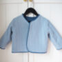 Baby And Child's Quilted Coat Personalised With Initial, thumbnail 1 of 9