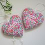 New Baby Liberty Print Heart, thumbnail 5 of 8