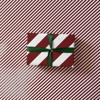 Christmas Candy Stripe Luxury Wrapping Paper, 4 of 9