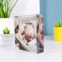First Father's Day Free Standing Photo Gift Block, thumbnail 4 of 5