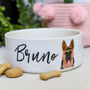 Personalised Dog Breed Food Bowl, thumbnail 10 of 12