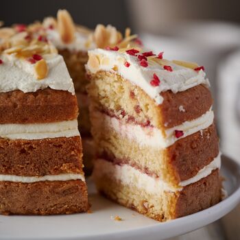 Vegan Almond And Raspberry Bakewell Cake, 4 of 4