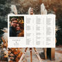 Alphabetical Photo Wedding Seating Plan, thumbnail 2 of 6