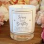 60th Birthday Gift Personalised 60th Candle Gift Set, thumbnail 2 of 8