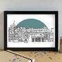 Windsor Skyline Art Print Unframed, thumbnail 1 of 6