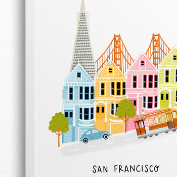 Personalised San Francisco City Print, 5 of 7