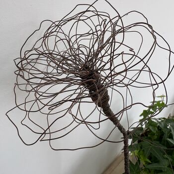 Handmade Wire Peonie Flower, 4 of 11