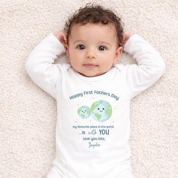 First Father’s Day World Baby Outfit, 4 of 11