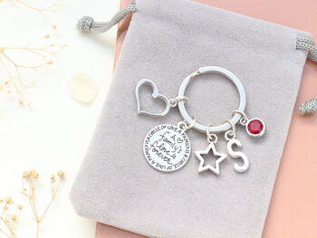 A Family’s Love Is Forever Personalised Keyring, 4 of 9