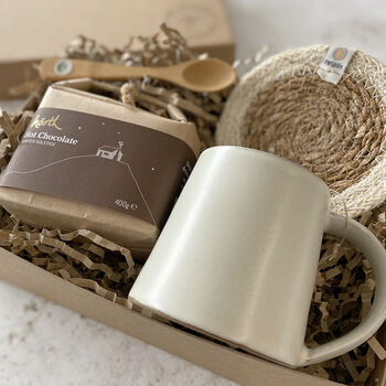 Solstice Mug And Hot Chocolate Natural Gift Set, 7 of 10