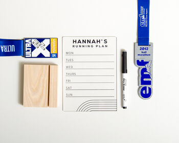 Personalised Running Plan Sign, 2 of 9