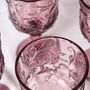 Set Of Four Lucena Amethyst Wine Goblets, thumbnail 3 of 7