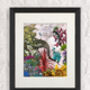 Glorious Plumes No9 Art Print, Framed Or Unframed, thumbnail 3 of 8