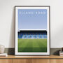 Leeds United Elland Road From The Centre Circle Poster, thumbnail 1 of 7