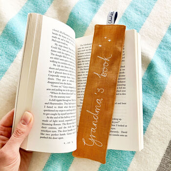 Personalised Embroidered Bookmark, 2 of 6