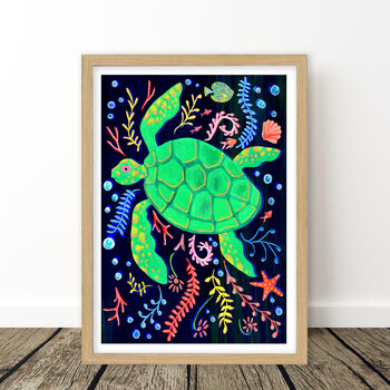 Sea Life Animal Nursery Prints, 5 of 12