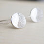 Recycled Silver Moonrise Threader Earrings, thumbnail 3 of 5