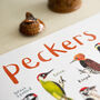 'Peckers' Playful Bird Place Mat, thumbnail 3 of 5
