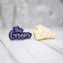 The Bride And The Groom Wedding Enamel Lapel Pin Set, thumbnail 4 of 12