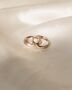 9ct Gold 4mm Organic Wedding Ring, thumbnail 1 of 2