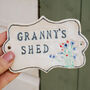 Grandad's Ceramic Shed Sign, thumbnail 2 of 11