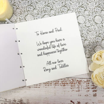 Personalised Acrylic Wedding Card Keepsake Gift Mr And Mrs, 3 of 7