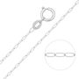 Sterling Silver Light Trace Chain Necklace – 16in To 24in, thumbnail 4 of 7