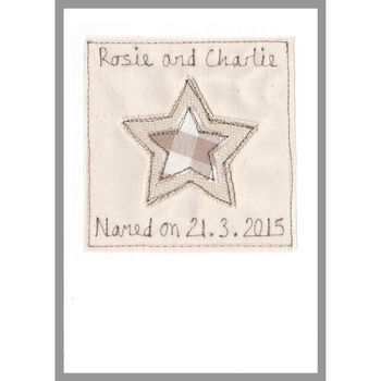 Personalised Initial Star Card For Boys, 7 of 12