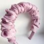 Silky Soft Scrunched Louise Headband, thumbnail 5 of 8
