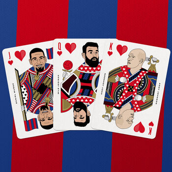 Crystal Palace Playing Cards | Gift For Football Fans, 10 of 12