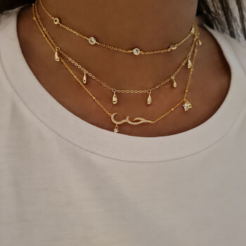 Arabic Love Necklace, 4 of 6