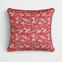 Personalised Red Village Christmas Cushion, thumbnail 3 of 7