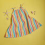 Wavy Stripe Swing Dress, thumbnail 1 of 8