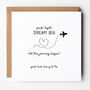 Good Luck Card For Travellers And Dreamers, thumbnail 1 of 4