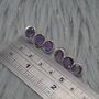 Purple Amethyst Earrings: February Birthstone, thumbnail 7 of 8