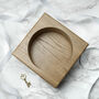 Personalised Solid Oak Stash Tray, thumbnail 2 of 7