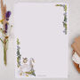 A4 Letter Writing Paper With Ducks And Florals, thumbnail 1 of 4