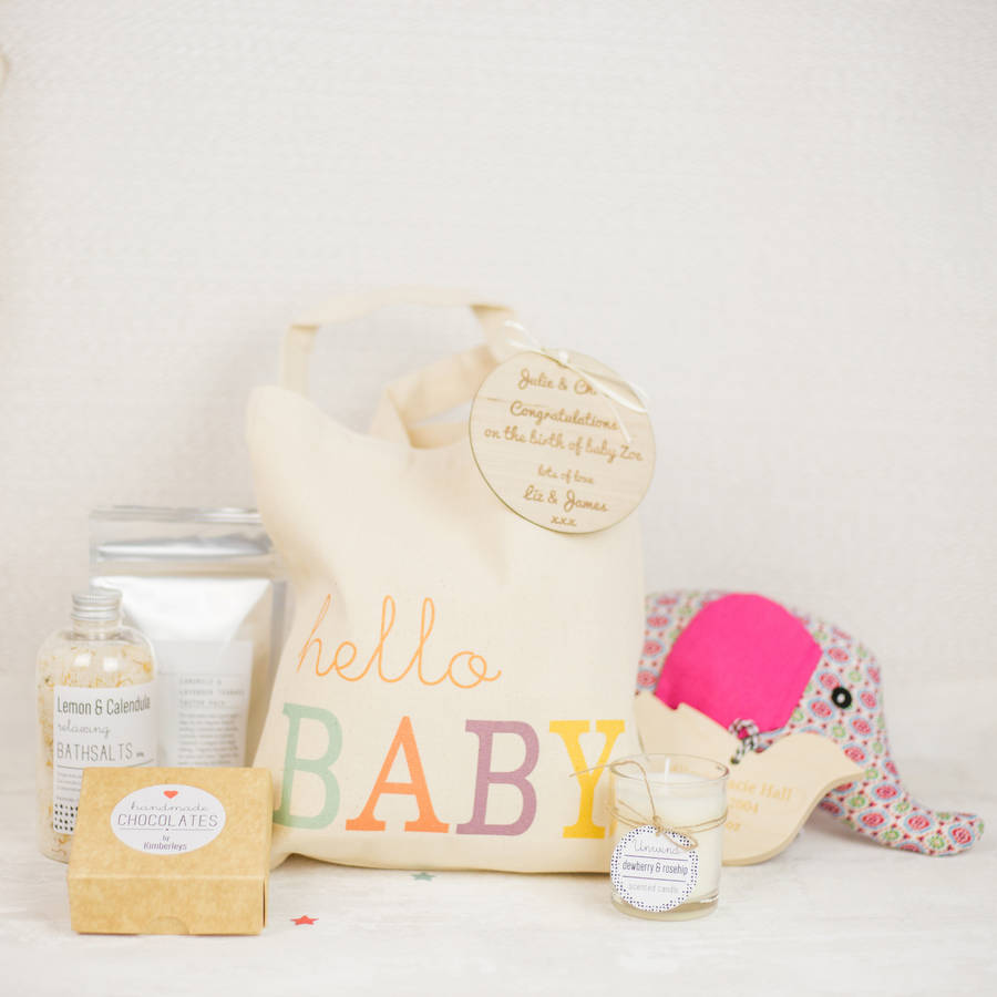 Create Your Own Personalised New Baby Gift Bag By Fora Creative