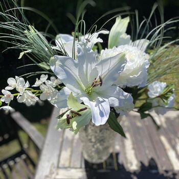 White Lily Gift Bouquet, 9 of 10
