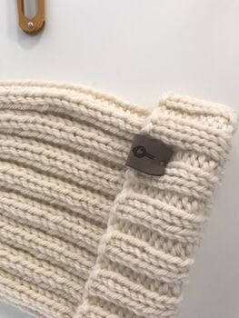 Eildon Hat Knitting Kit, 5 of 8