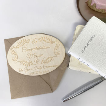 Personalised Holy Communion Card, 8 of 9