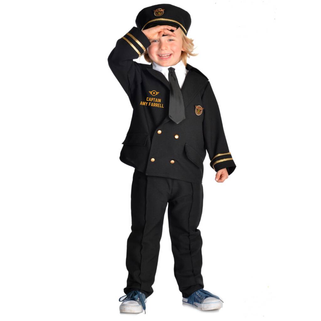 Airline Pilot Costume Personalised, 1 of 4