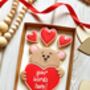 Personalised Love Bear Cookie Letterbox Gift, thumbnail 3 of 5