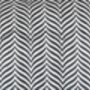 Indore Herringbone Pattern Block Grey Cushion Cover, thumbnail 2 of 4