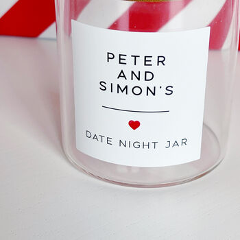 Personalised Date Night Jar, 5 of 9