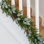 Eucalyptus And Spruce Garland With Pinecones, thumbnail 1 of 4